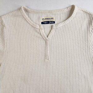 Magellan Outdoors Kids XL 16 Campfire Waffle Notch Neck Top Classic Thermal Cozy